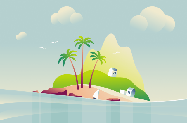 해수면 상승으로 국가들 디지털 정체성에 의존