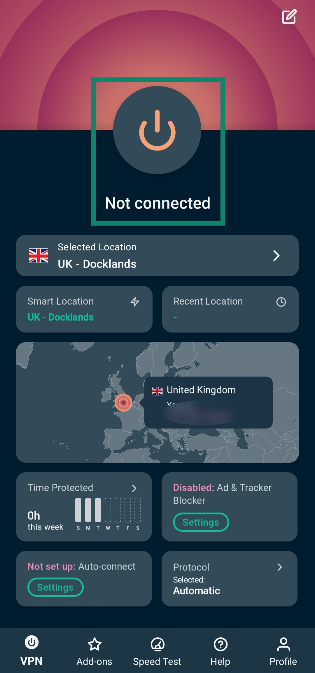 Connecting to ExpressVPN on Android