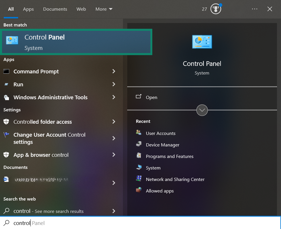 Go through Windows's Control Panel to change your DNS server settings.