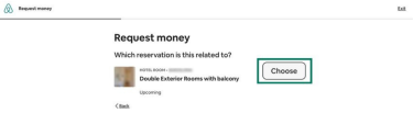 How to request money from Airbnb Resolution Center.