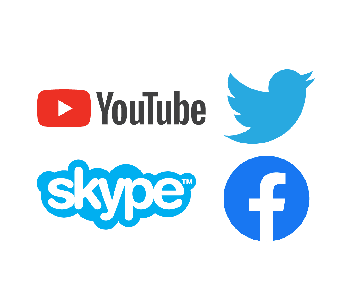 ExpressVPN을 사용하여 YouTube, Twitter, Skype, Facebook 등의 차단을 해제하세요.