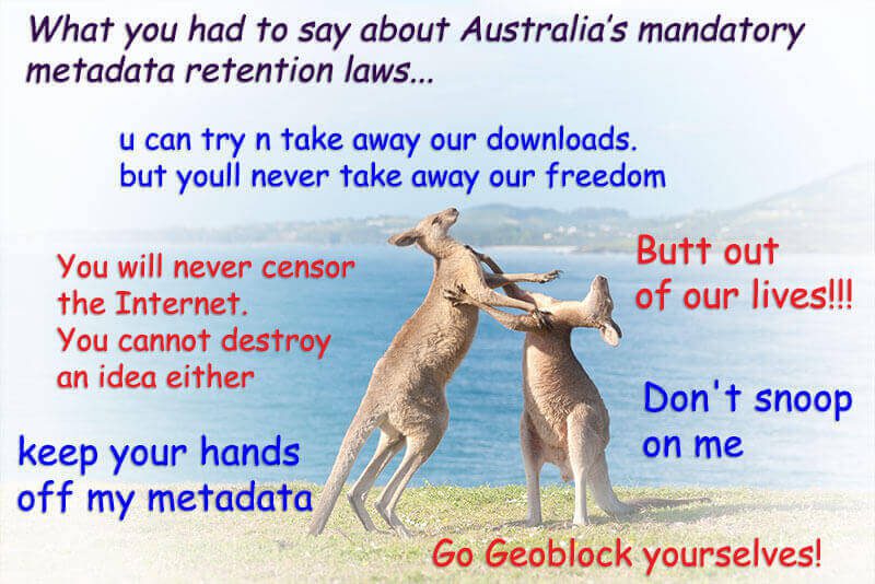 metadata retention laws reactions
