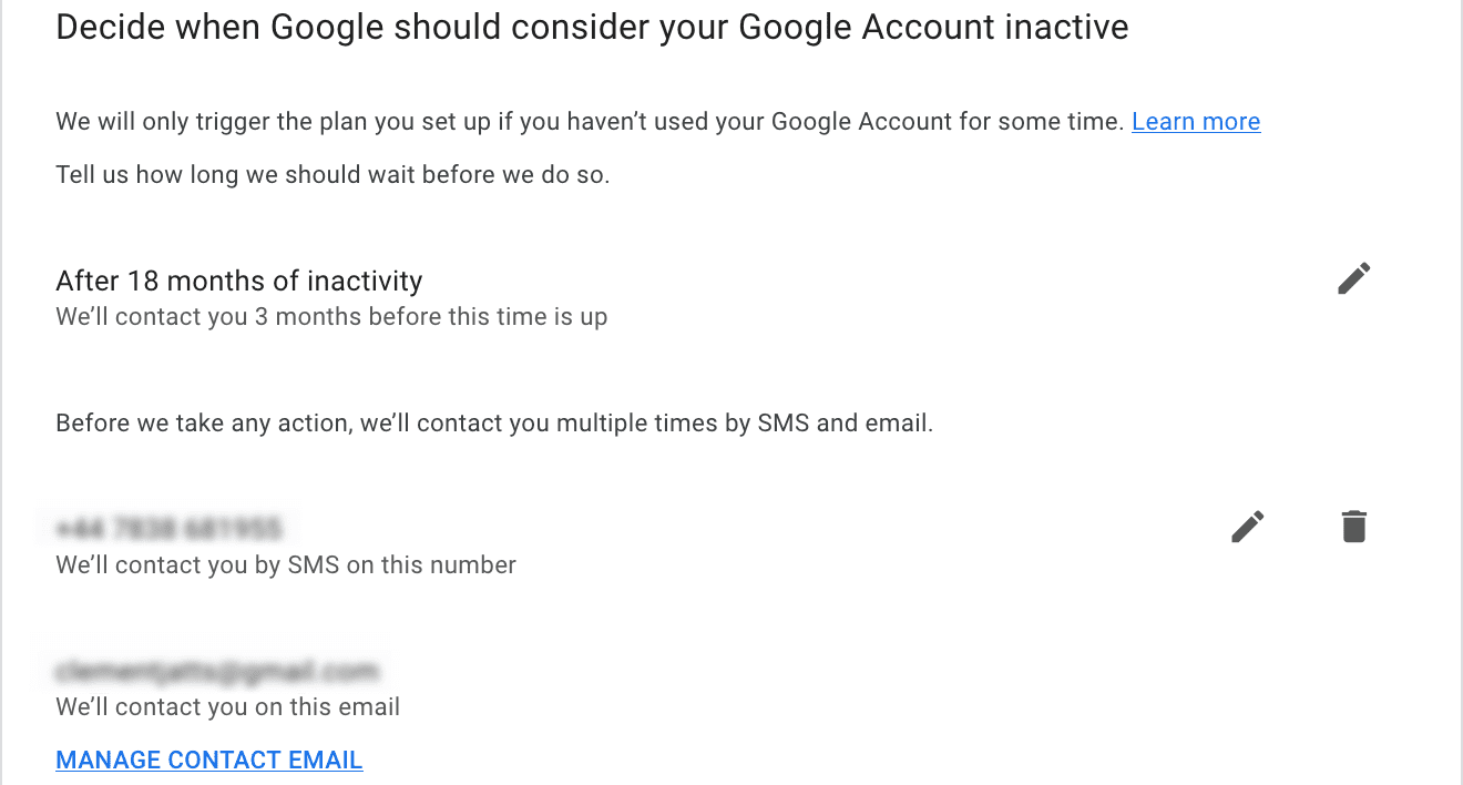 Google Legacy