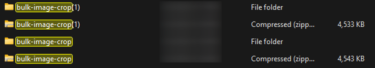 Duplicate files in Windows.