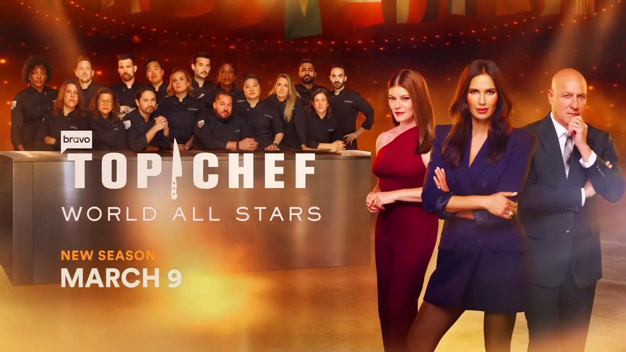 Top Chef: World All-Stars cast.