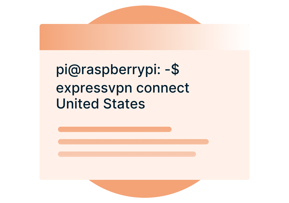 Step 1 of connecting a VPN on Raspberry PI.